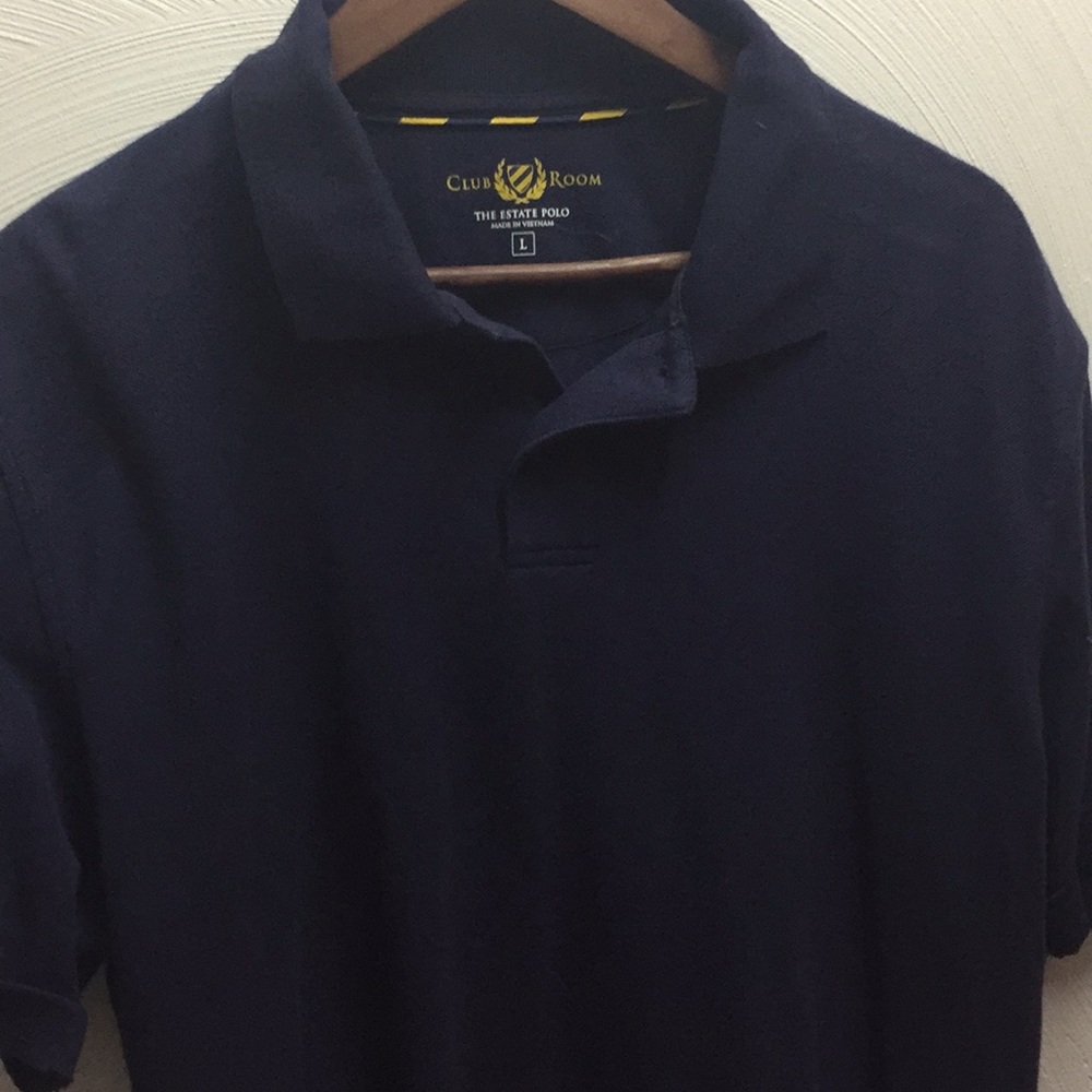 Club Room Navy Blue polo shirt